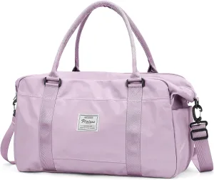 Travel Duffel Bag,Sports Tote Gym Bag,Shoulder Weekender Overnight Bag for Women