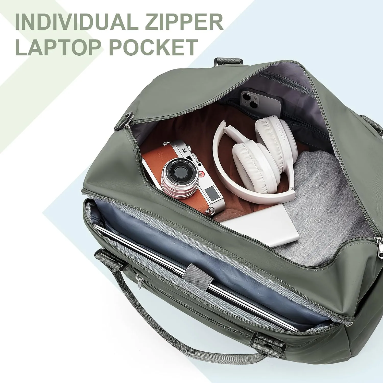 Travel Duffel Bag,Sports Tote Gym Bag,Shoulder Weekender Overnight Bag for Women