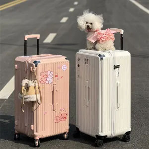 Travel Large-capacity Universal Password Trolley Suitcase