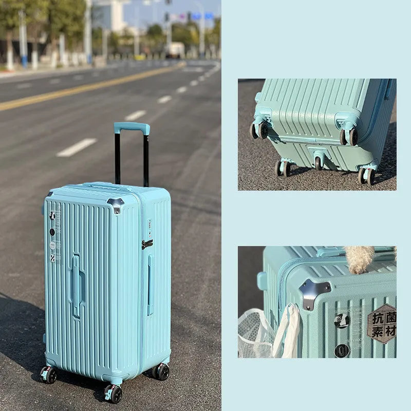 Travel Large-capacity Universal Password Trolley Suitcase