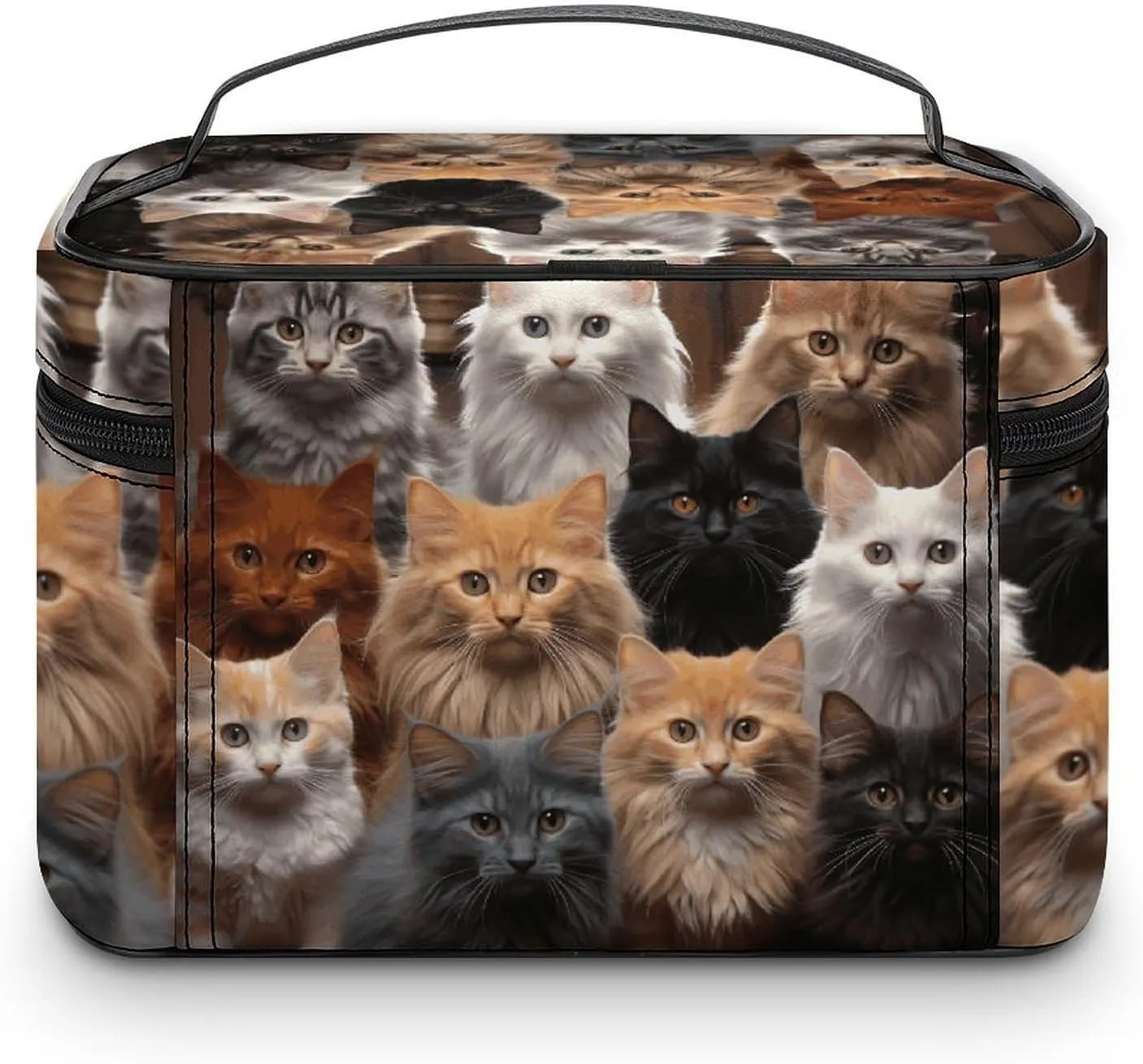 Travel Toiletry Bag for Women And Men,Cat Collection Toiletry Organizer, Makeup Bag Travel Organizer for Shampoo,Toiletries