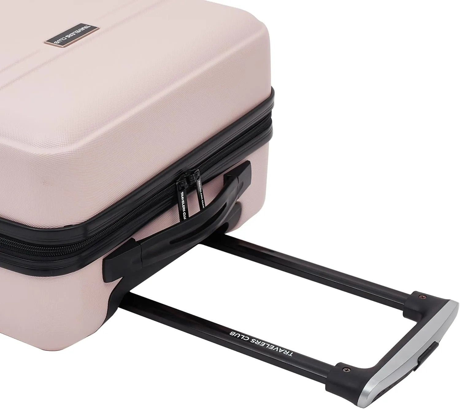 Travelers Club Skyline Spinner Luggage, Filmy, 22-Inch Carry-On