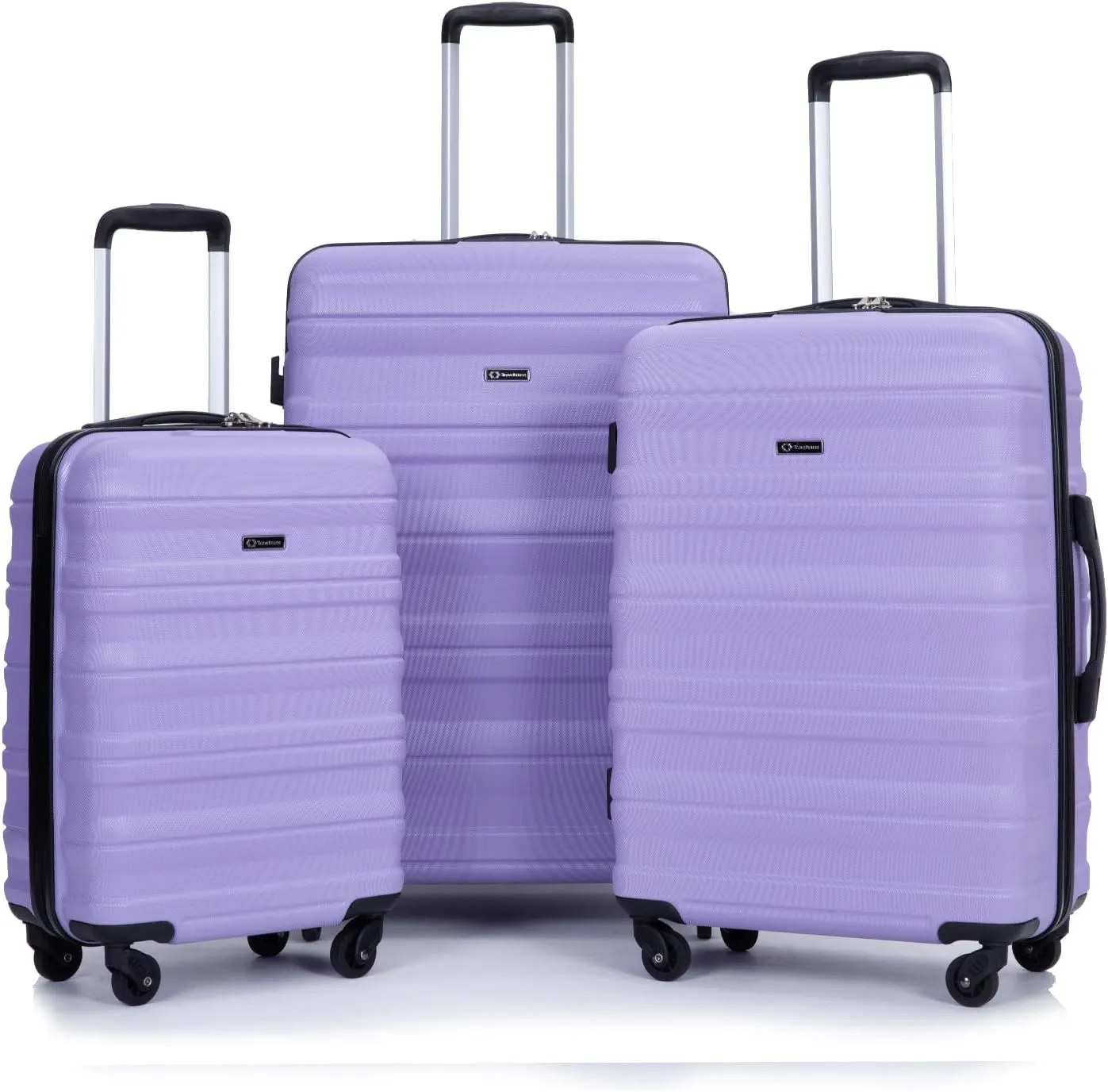Travelhouse TravelhouseLuggageSets3PieceWear-ResistanceHardshellSpinnerWheelsSuitcaseSetswithTsaLock20/24/28TravelLuggagesClearanceLightweight