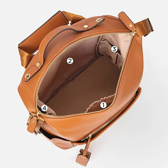 Trellis Dahlia Nappy Bag Backpack
