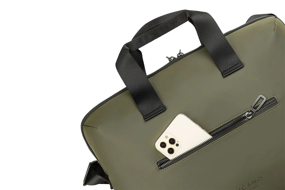 Tucano Gommo Laptops 15.6" and Macbook Pro 16" Laptop Bag | Military Green