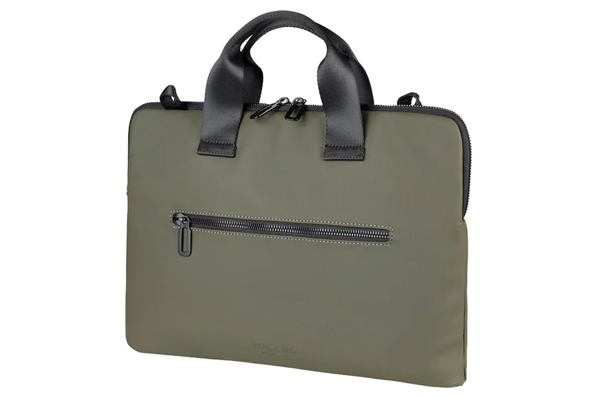 Tucano Gommo MacBook Air 15" and Laptop 14" Super Slim Laptop Bag | Military Green