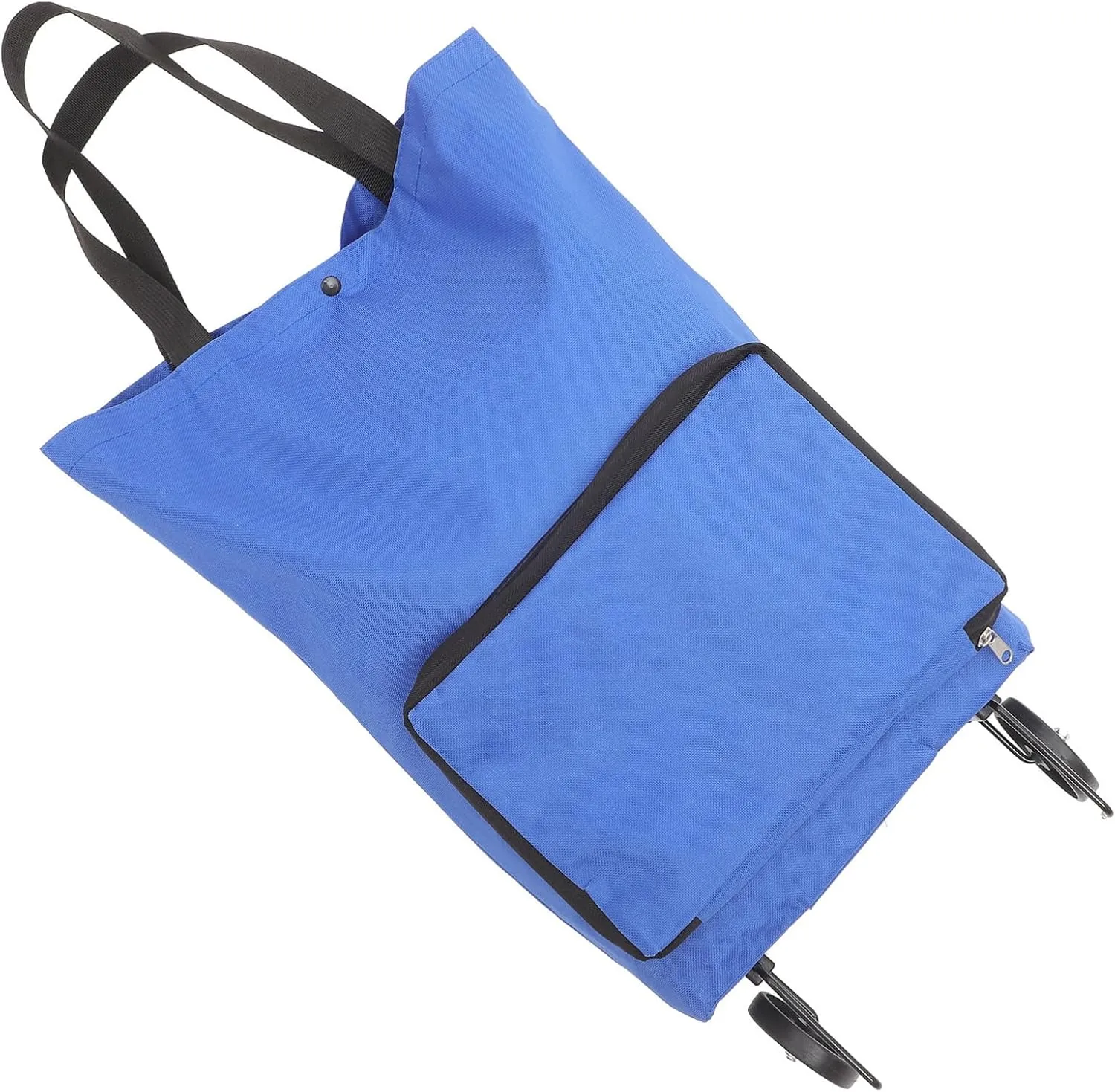 Tug Bag Tey Bag with Wheel Foldable Wheelbarrow Bags Shopping Pouch Foldable Grocery Bag Portable Dolly