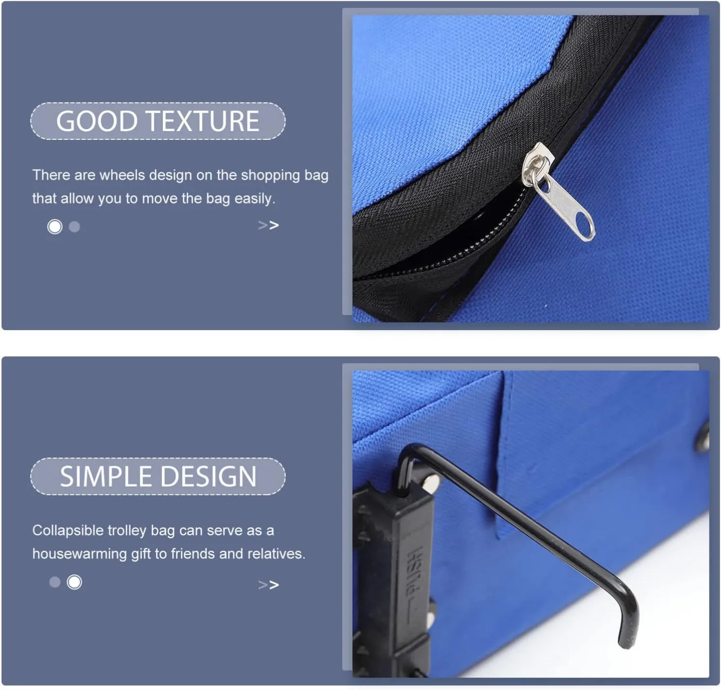 Tug Bag Tey Bag with Wheel Foldable Wheelbarrow Bags Shopping Pouch Foldable Grocery Bag Portable Dolly