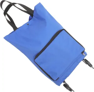 Tug Bag Tey Bag with Wheel Foldable Wheelbarrow Bags Shopping Pouch Foldable Grocery Bag Portable Dolly