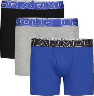 Under Armour boys Charged Stretch Boxer Jock, Lightweight & Smooth Stretch Fit