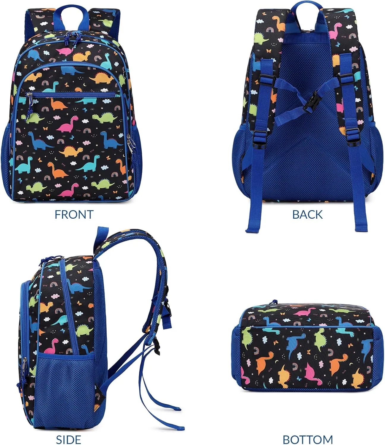 Unicorn Backpack for Kids Girls Prechool Bags for Kindergarten Primary Bookbags for Back to School Children Gift Travel Lightweight Water Resistant 15 Inch with Chest Strap Pink