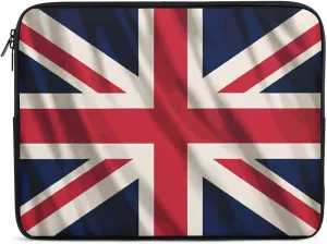 Union Jack Flag UK United Kingdom Laptop Sleeve Bag Shockproof Computer Carrying Case Notebook Cover Briefcase 12inch