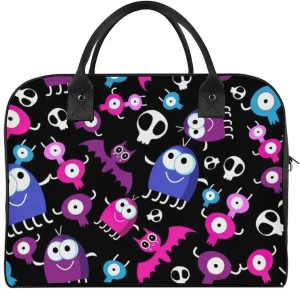 Unisex Casual Nylon Cute Panda Elegant Handbag for Traveling 13" X 19" X 8"