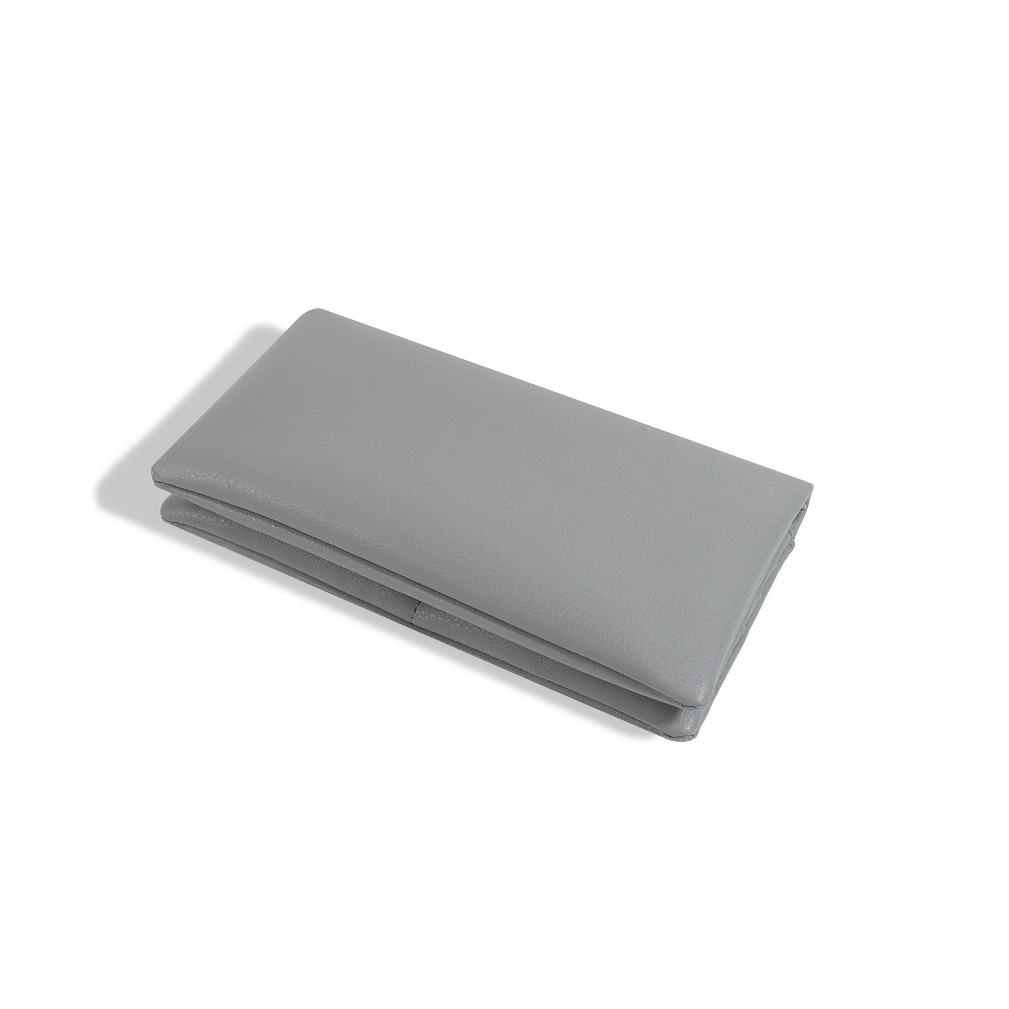Venice Long Travel Wallet - Slate Gray, Rose Gold | Discovery Series