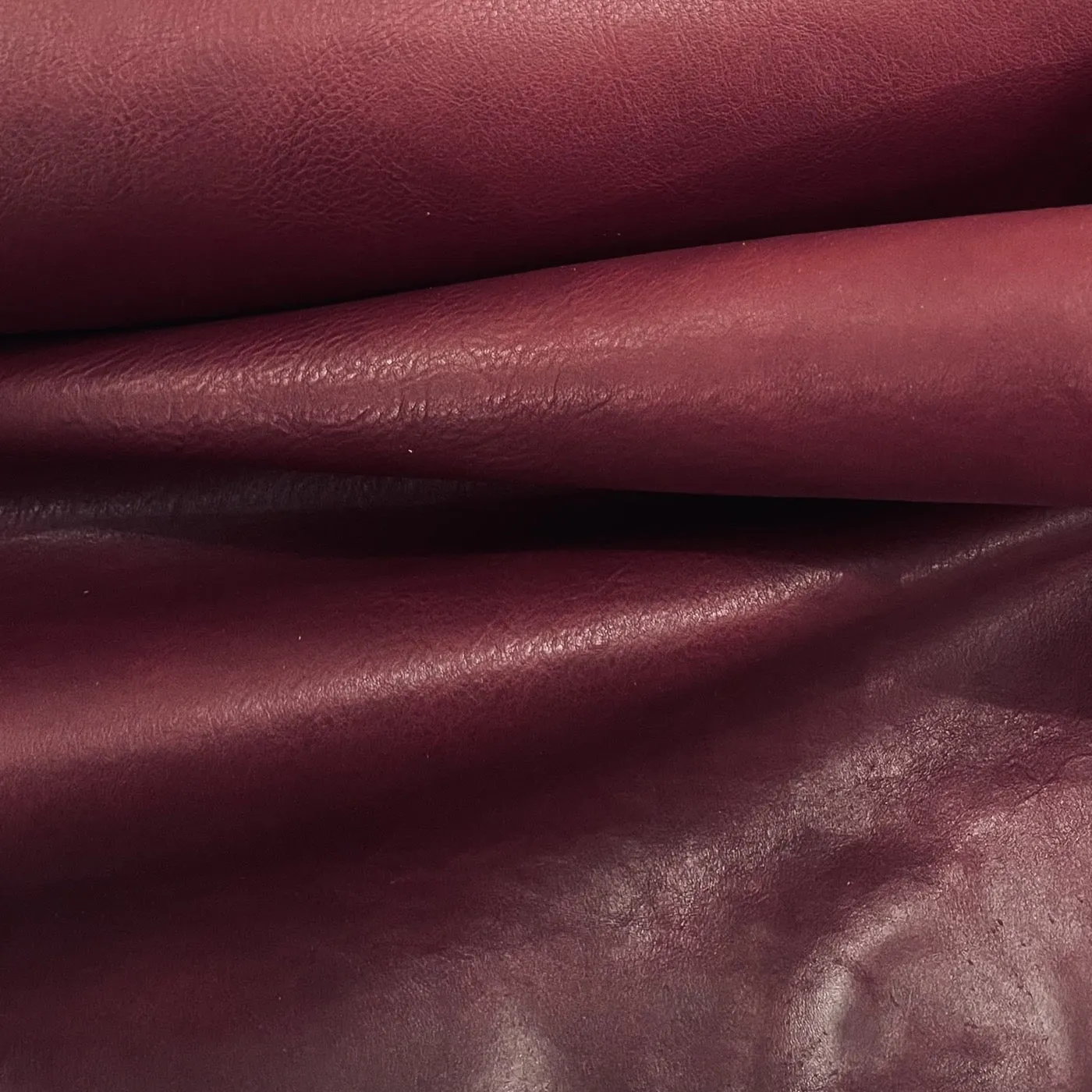 VINTAGE - dyed through double shoulders- BORDO