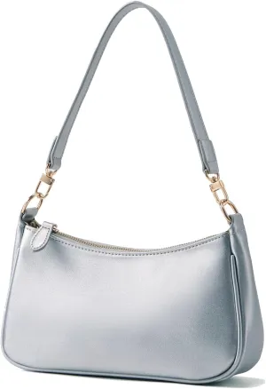 VODIU Clutch Tote Handbags with 2 Removable Straps and Zipper Closure Crossbody Bags Shoulder Purse Handbag for Women