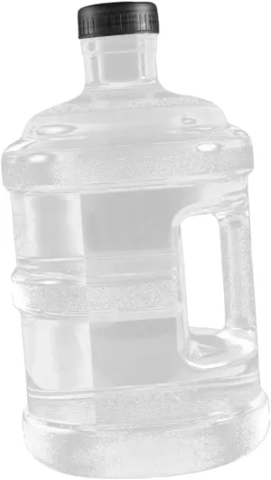 Water Jug with Strong Handle Portable Outdoor Water Container for Camping Hiking Easy to Fill Carry Durable and Refillable Water Jug