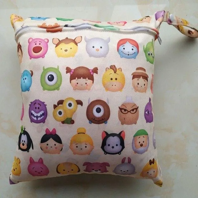Waterproof Baby Diaper Cartoon Wetbag On Sale