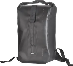 Waterproof Backpack for Men and Women - 25L Roll-Top Closure Backpack for Motorcycle, Kayaking, Rafting, Boating, Beach (Black)