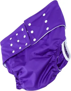 Waterproof Diaper Pants for Heavy Wetters Reusable Leak Proof Adult Cloth Diaper Unisex Washable