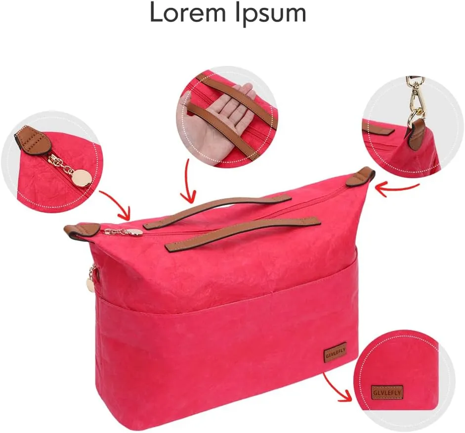 Waterproof dupontpaperbag Speedy22 cream-coloured M HAND BAG