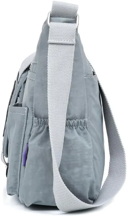 Waterproof Shoulder Bag Nylon Crossbody Bag for Women Travel Purses and Handbag Large Capacity