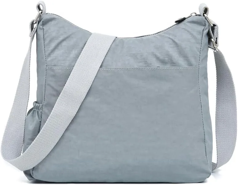 Waterproof Shoulder Bag Nylon Crossbody Bag for Women Travel Purses and Handbag Large Capacity