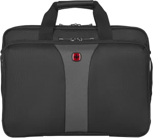 Wenger WA-7652-14F00 Legacy 16" Double Gusset Laptop Case, Black/Gray