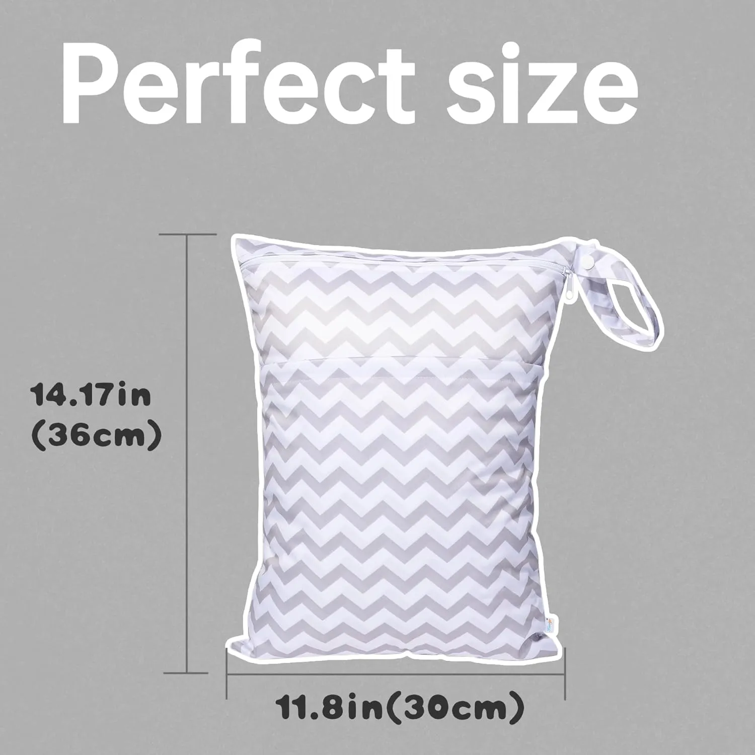 Wet Dry Bag Reusable Waterproof Yoga Gym Bag for Baby Cloth Diaper Swimsuits Wet Clothes Set Gifts 2L11