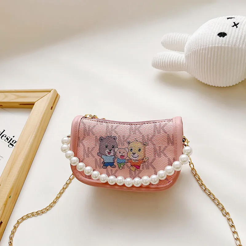 Wholesale Children's Bag PU Leather Cartoon Shoulder Bag JDC-SD-JiaQ092