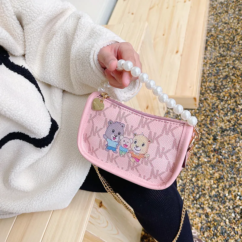 Wholesale Children's Bag PU Leather Cartoon Shoulder Bag JDC-SD-JiaQ092