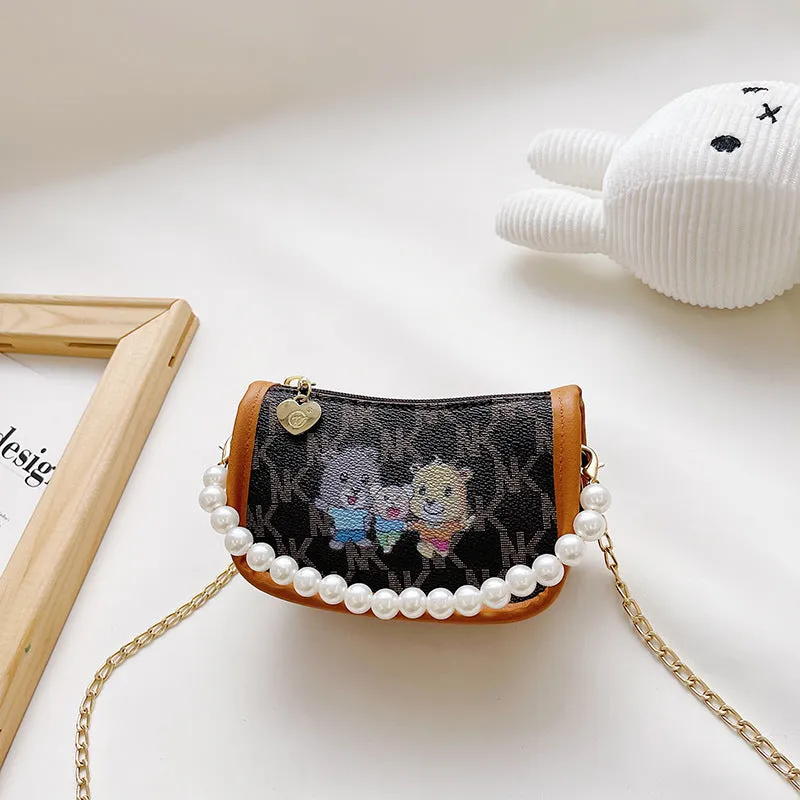 Wholesale Children's Bag PU Leather Cartoon Shoulder Bag JDC-SD-JiaQ092