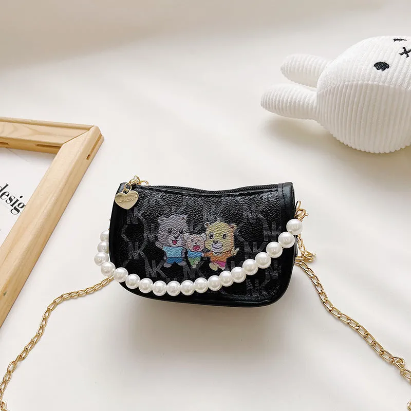 Wholesale Children's Bag PU Leather Cartoon Shoulder Bag JDC-SD-JiaQ092