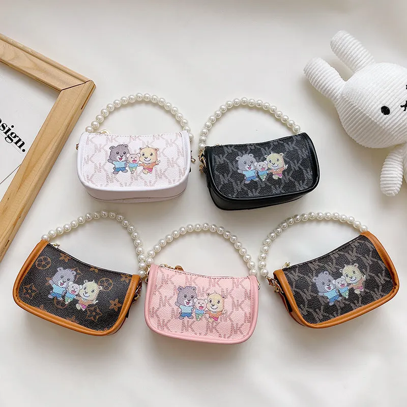 Wholesale Children's Bag PU Leather Cartoon Shoulder Bag JDC-SD-JiaQ092