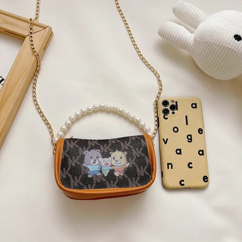 Wholesale Children's Bag PU Leather Cartoon Shoulder Bag JDC-SD-JiaQ092