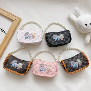 Wholesale Children's Bag PU Leather Cartoon Shoulder Bag JDC-SD-JiaQ092