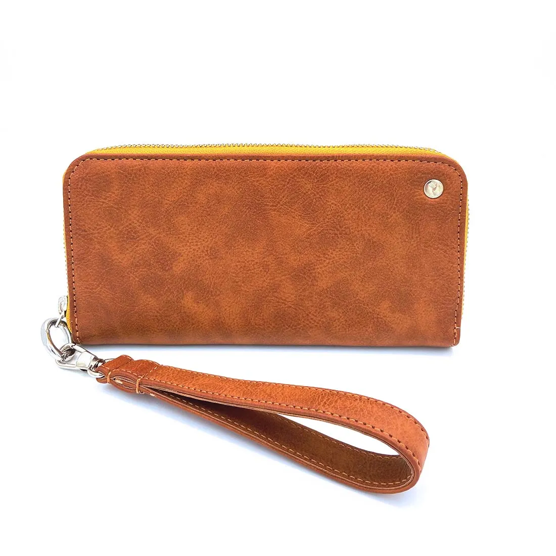 Wildflower Caramel Long Wallet for Women