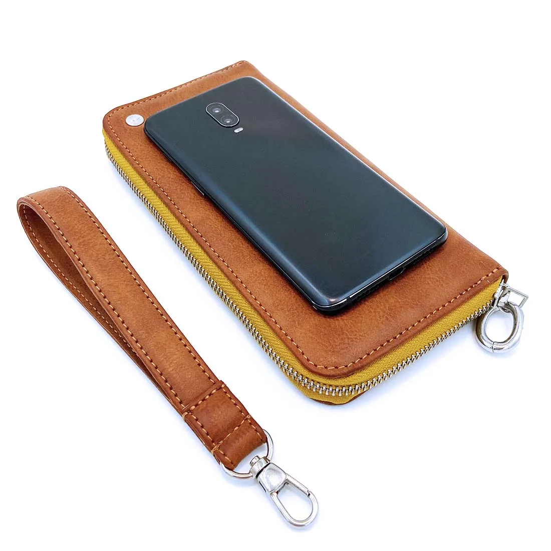 Wildflower Caramel Long Wallet for Women