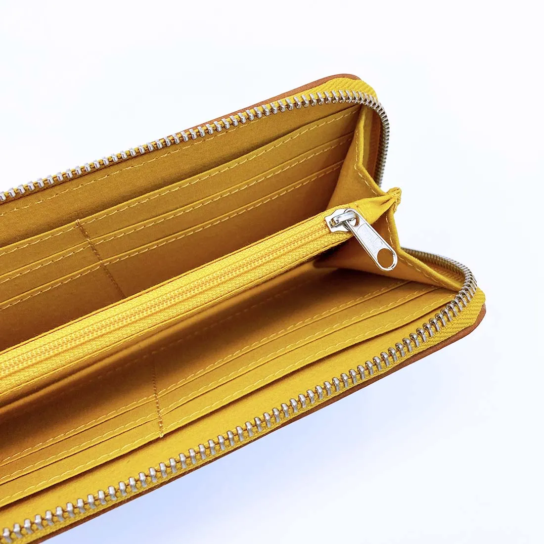 Wildflower Caramel Long Wallet for Women