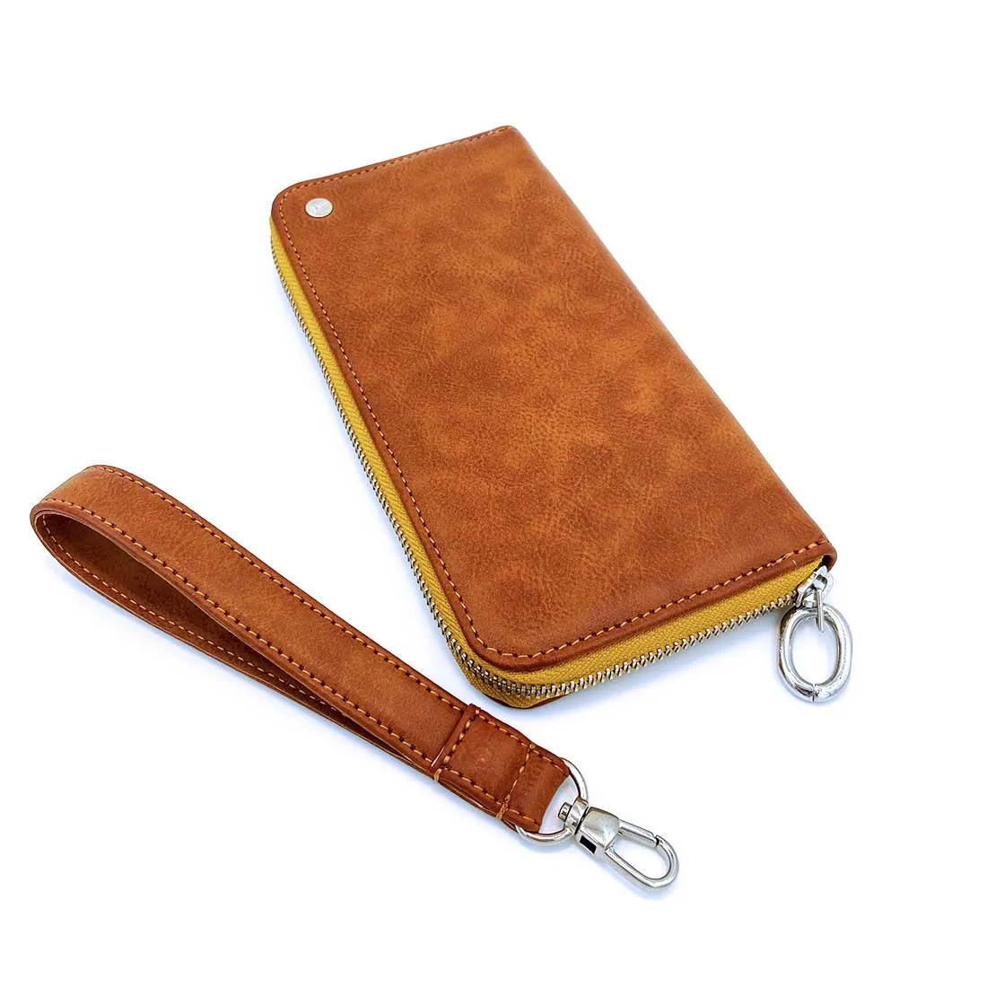 Wildflower Caramel Long Wallet for Women