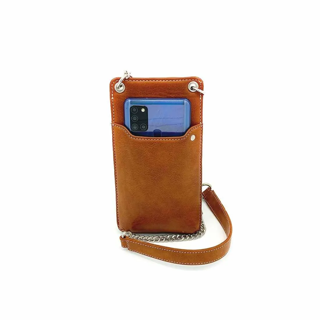 Wildflower Caramel Sling Wallet for Women