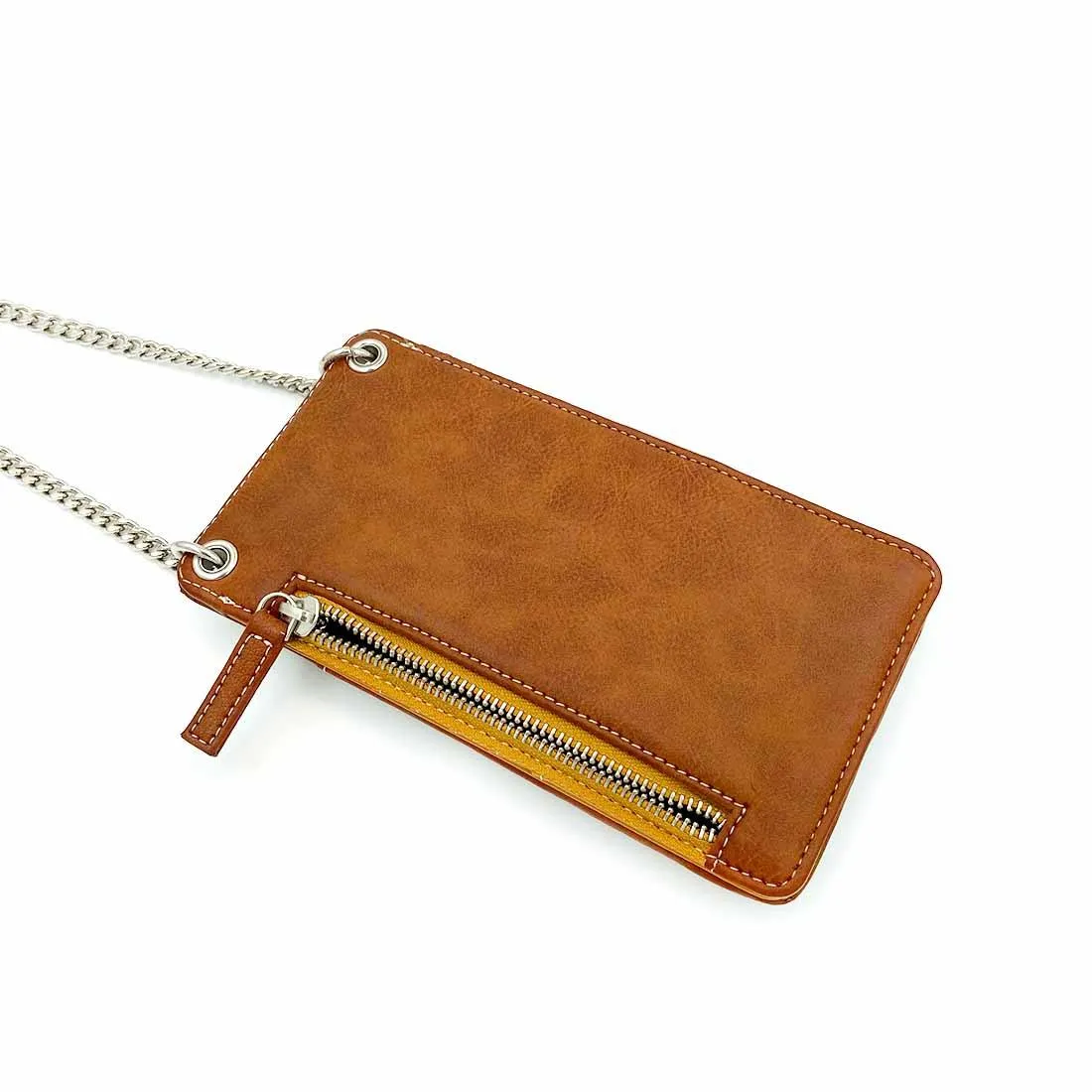 Wildflower Caramel Sling Wallet for Women