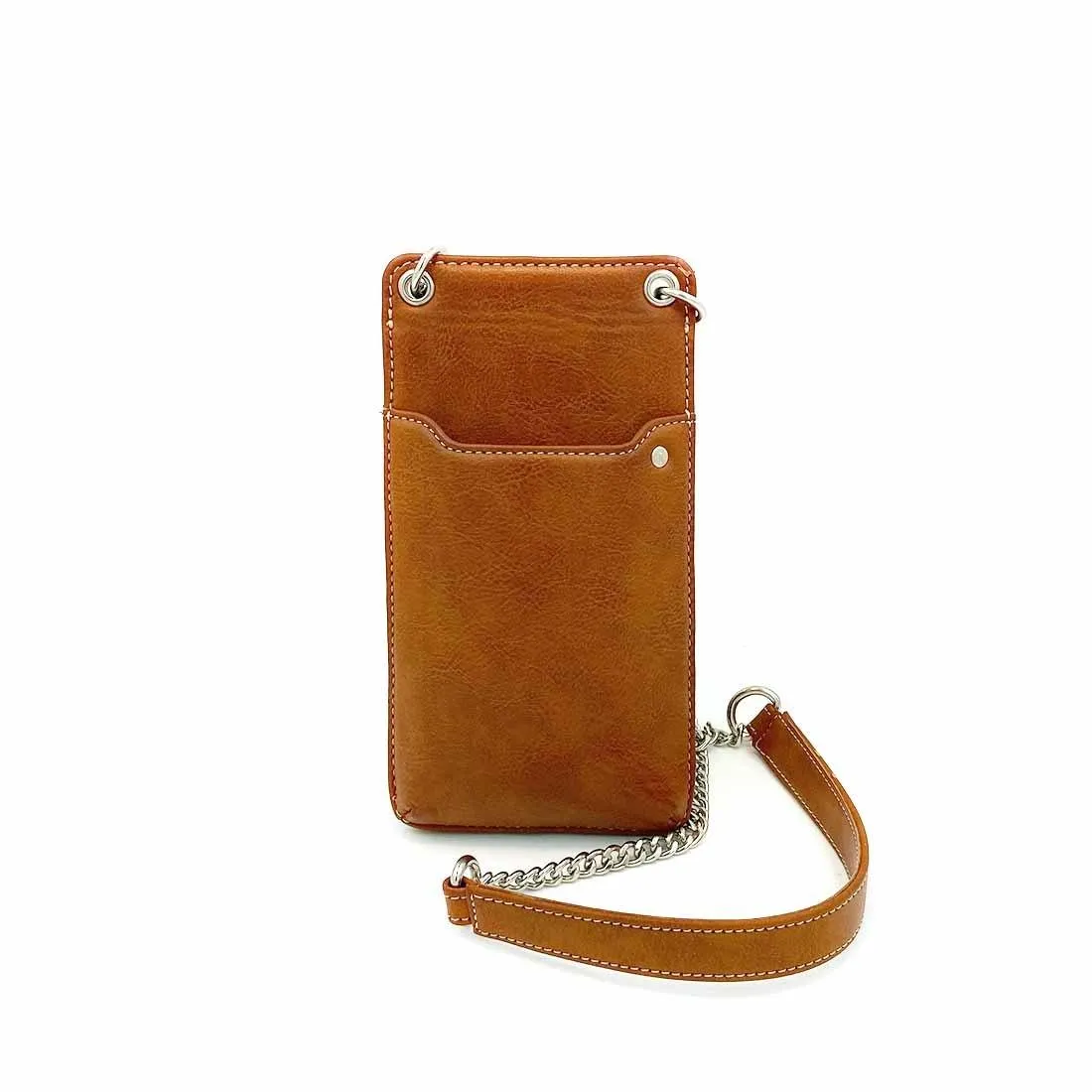 Wildflower Caramel Sling Wallet for Women