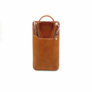 Wildflower Caramel Sling Wallet for Women