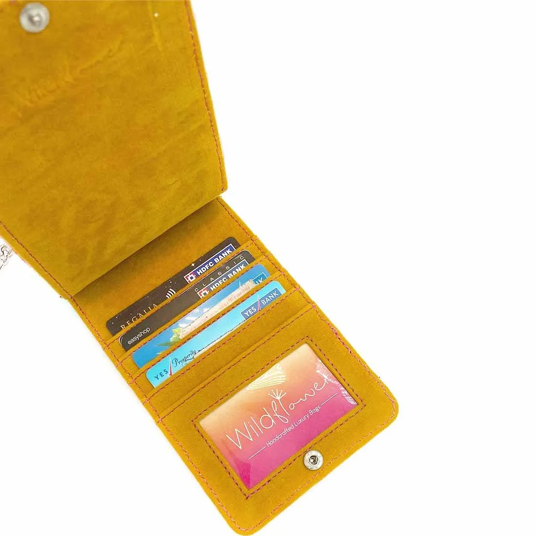 Wildflower Shooting Star Sling Wallet for Women
