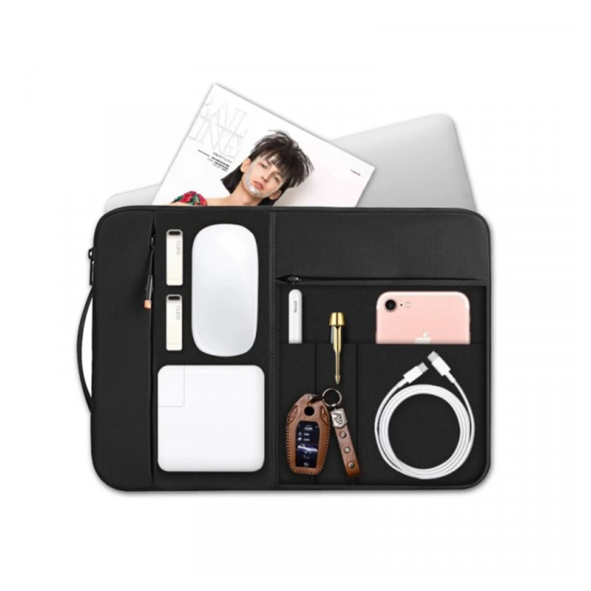 WiWU  Laptop Bag 13.3" Alpha Slim Sleeve - Black