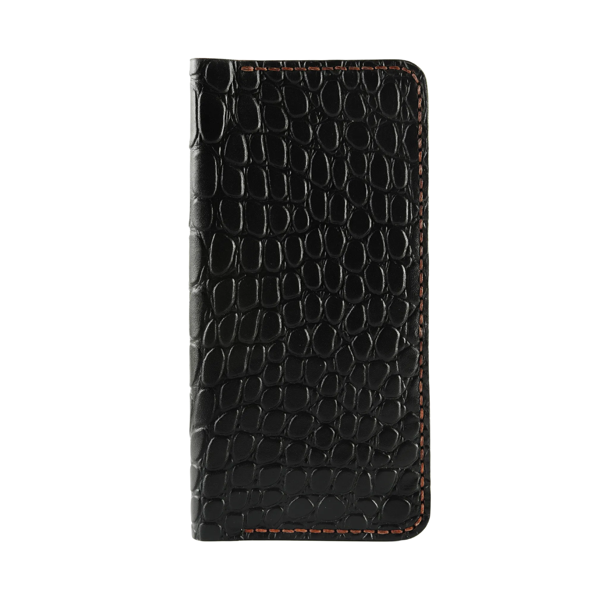 Wolf - The Crocspan  A Leather Long Wallet