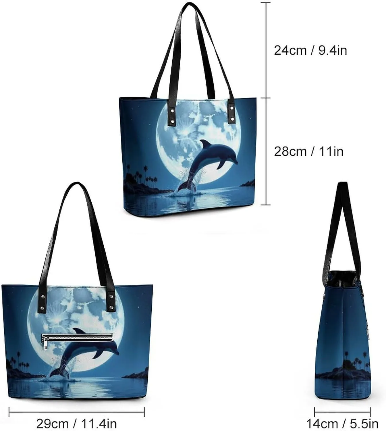Women Casual Tote Handbags Multifunction Shoulder Work Crossbody Bag