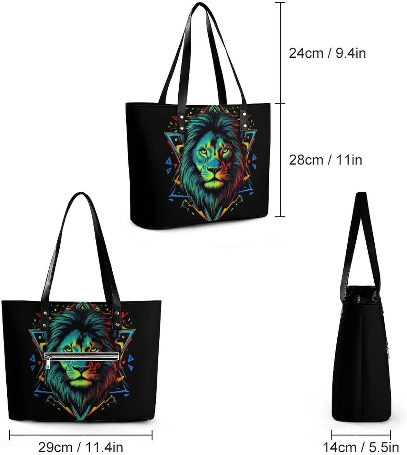 Women Casual Tote Handbags Multifunction Shoulder Work Crossbody Bag