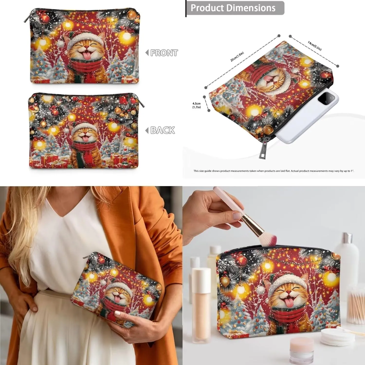 Women Handbags Purses Large Top Handle Bags/PU Leather Long Wallets/Small Make Up Pouch